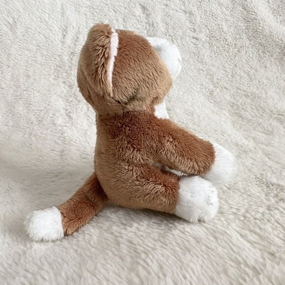 Ganz Heritage Collection Brown Orange Mini Kitten Cat Plush 5” Stuffed Animal - Picture 4 of 5